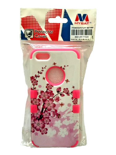 Apple iphone rosa fiori - 5,